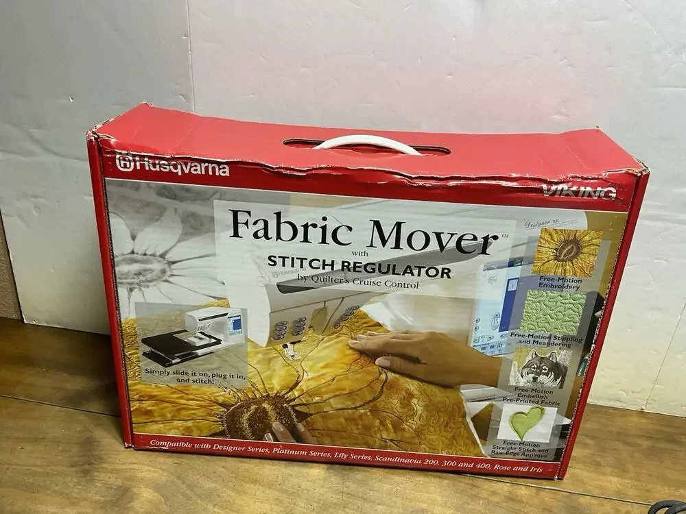 Husqvarna Viking Fabric Mover w/Stitch Regulator/Fabric Mover Guide MSRP$999.00